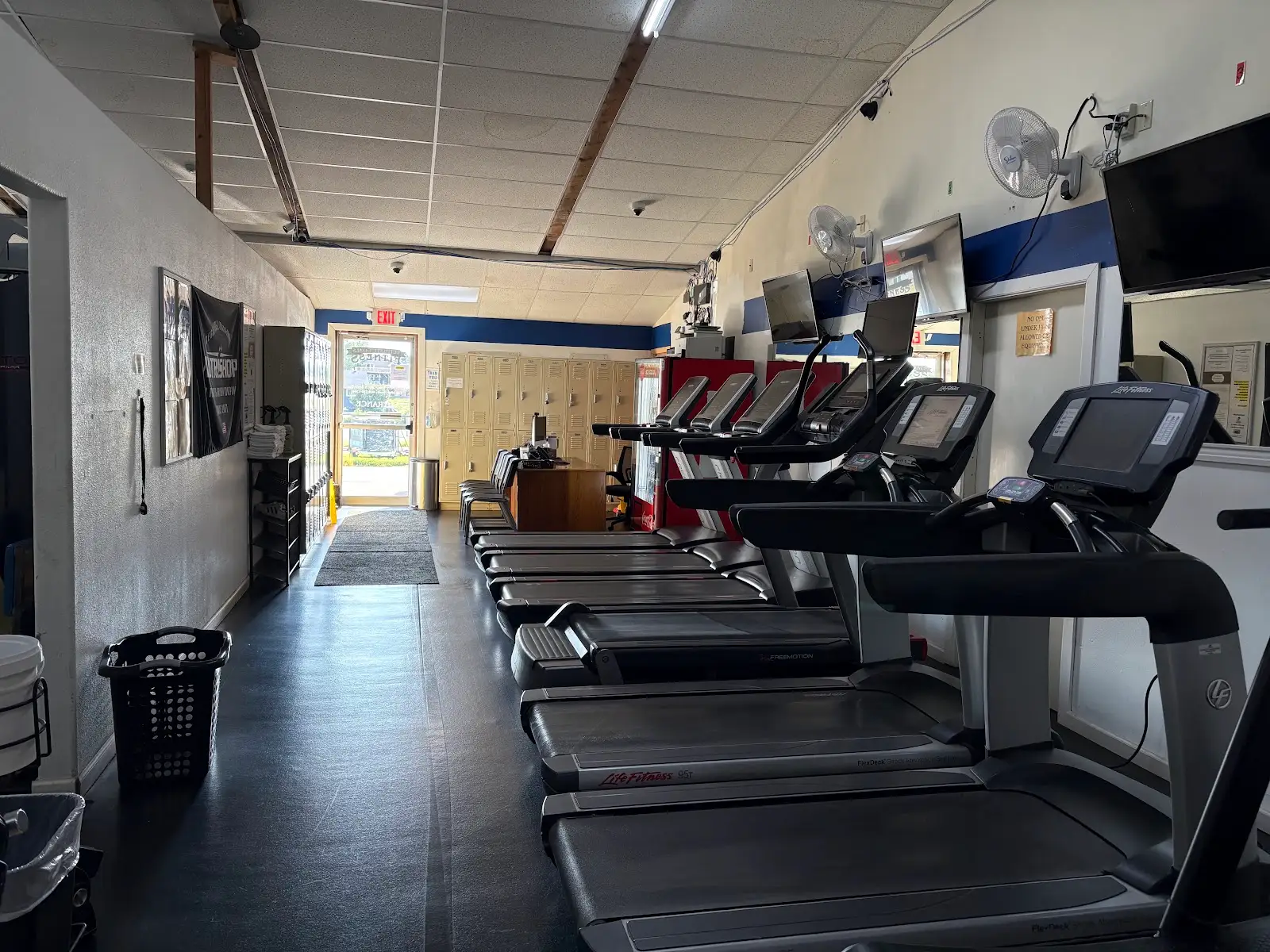 Cardio equipment inside UGF Black Hawk