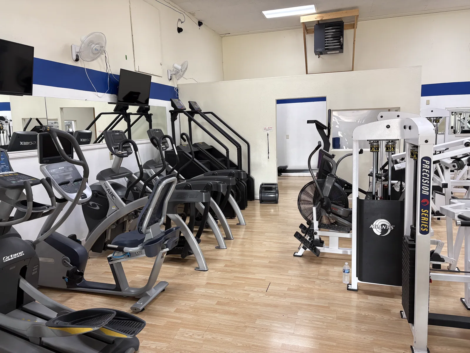 Cardio lane in the shared cardio and functional training room at UGF Black Hawk